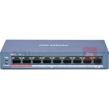 Hikvision 8 portos PoE switch, DS-3E0109P-E/M(B)