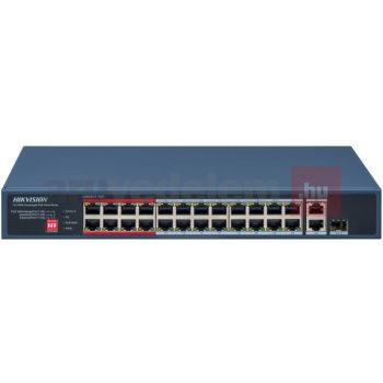 Hikvision 24 portos PoE switch, DS-3E0326P-E/M(C)