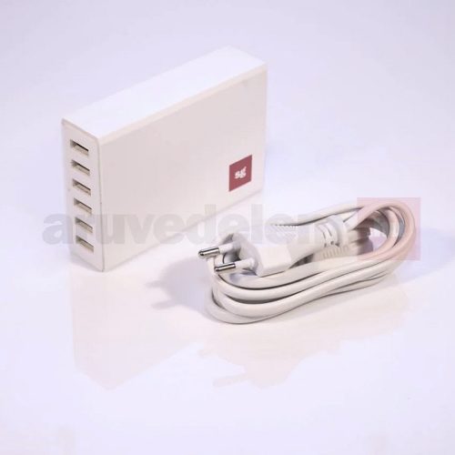 SB20 6 portos USB-A 6x5,2V/2A EU tápegység